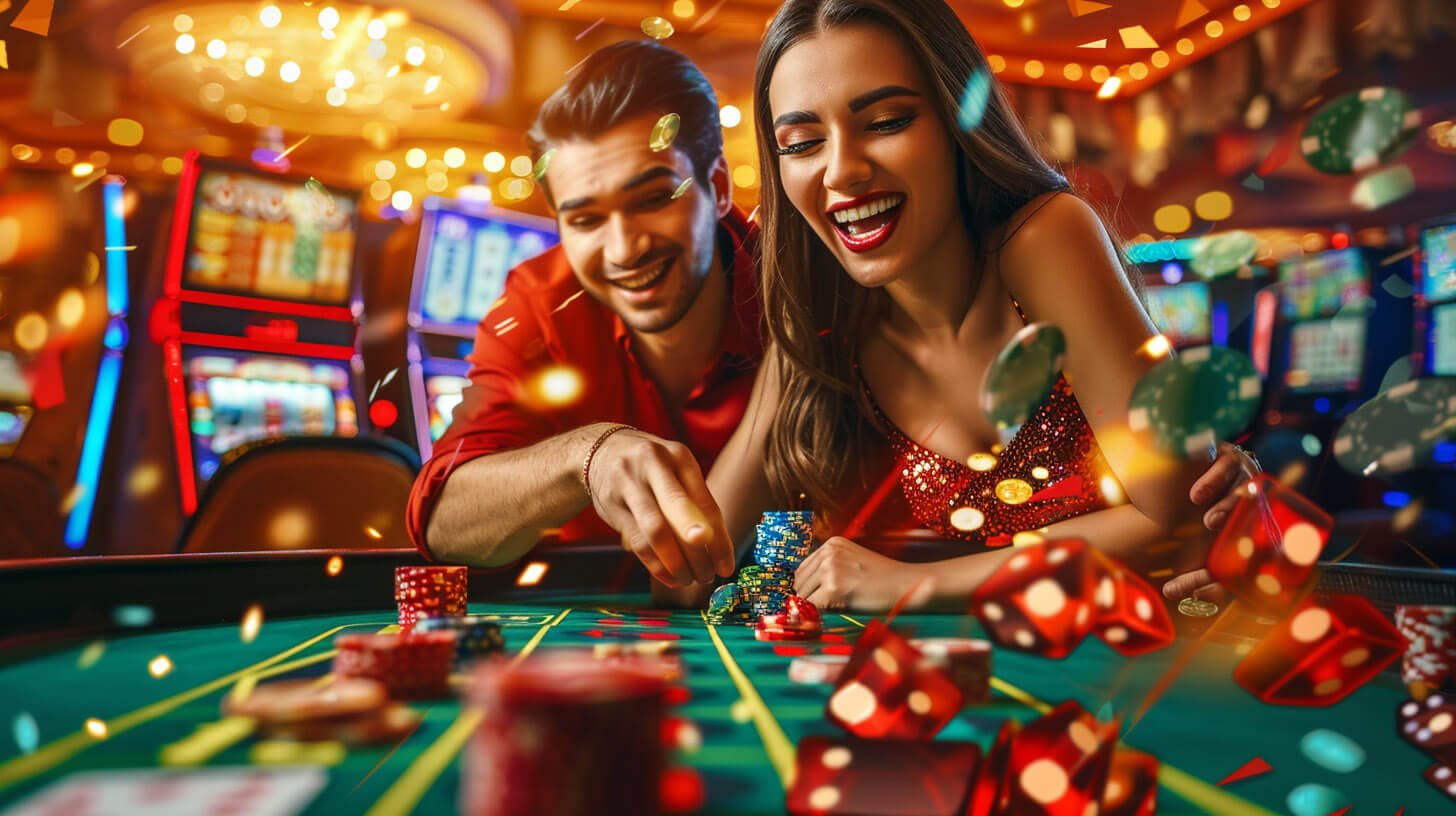 Myanmar Online Casino Game Lobby – Live Casino နှင့် Slots ကစားနေသော မြင်ကွင်း